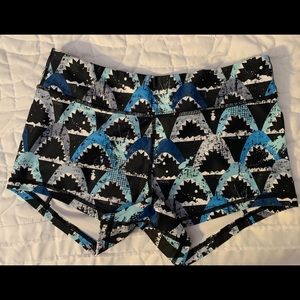 Shark athletic shorts